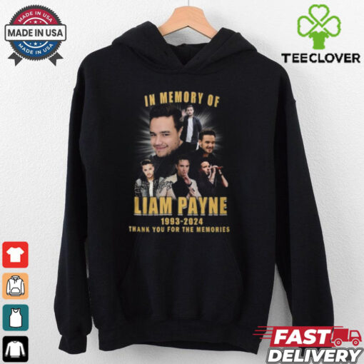 In Memory Of Liam Payne 1993 2024 Thank You For The Memories Gift For Fans T Shirt