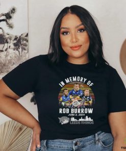 In Memory Of Rob Burrow June 2, 2024 Leeds Rhinos T Shirt