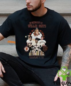 In Memory Of Willie Mays San Francisco Giants T Shirt