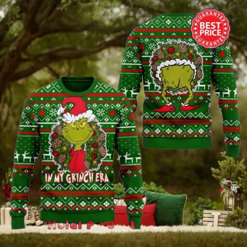 In My Grinch Era Ass Ugly Christmas Sweater