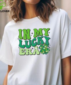 In My Lucky Era Clover Checkerboard shirt
