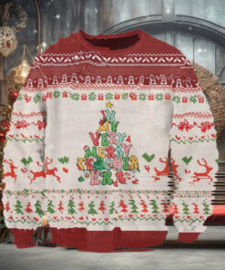 In My Very Merry Teacher Era Ugly Teacher Christmas Sweater Retro Christmas