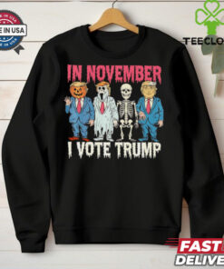 In November I vote Trump Halloween shirt 1 In November I vote Trump Halloween shirt
