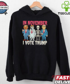 In November I vote Trump Halloween shirt 2 In November I vote Trump Halloween shirt