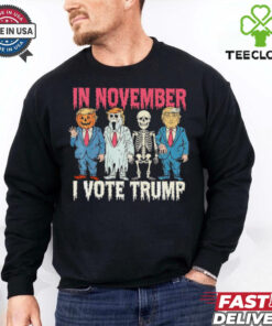 In November I vote Trump Halloween shirt 3 In November I vote Trump Halloween shirt