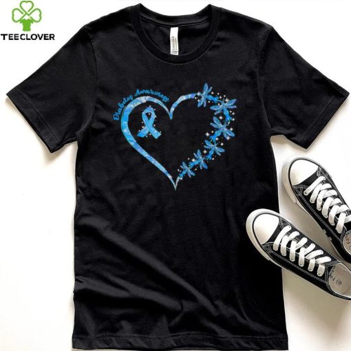 In November We Wear Blue Cure Diabetes Awareness T Shirt