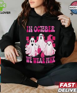 In October We Wear P.I.N.K Breast Cancer Ghost Shirt 1 In October We Wear P.I.N.K Breast Cancer Ghost Shirt
