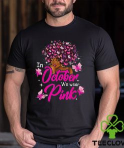 In October We Wear Pink African American Women T Shirt