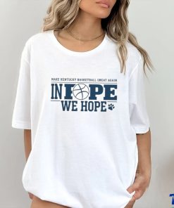 In Pope We Hope Kentucky Basketball shirt