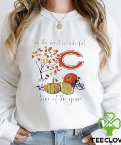 In The Most Wonderful Time Of The Year Chicago Bears Thanksgiving Shirt