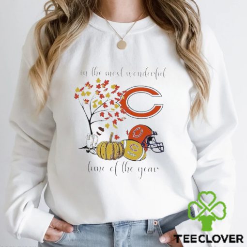 In The Most Wonderful Time Of The Year Chicago Bears Thanksgiving Shirt