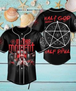In This Moment Half God Half Devil Custom Baseball Jersey