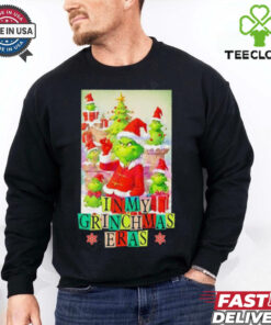 In a world full of Snoopy’s be a Grinch Christmas lights shirt