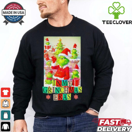 In a world full of Snoopy’s be a Grinch Christmas lights shirt
