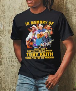 In memory of 1961 2024 don’t let the old man in toby keith thank you for the memories hoodie, sweater, longsleeve, shirt v-neck, t-shirt