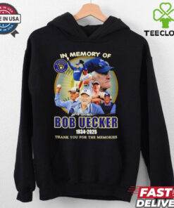 In memory of Bob Uecker 1934 2025 thank you for the memories signature shirt