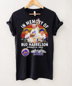 In memory of Bub Harrelson New York Mets signature 2024 shirt