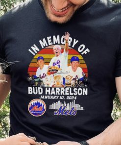 In memory of Bub Harrelson New York Mets signature 2024 hoodie, sweater, longsleeve, shirt v-neck, t-shirt