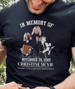 In memory of Christine Mcvie thank you for the memories signature hoodie, sweater, longsleeve, shirt v-neck, t-shirt