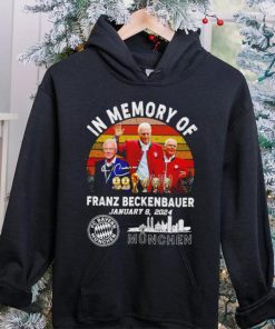 In memory of Franz Beckenbauer Munchen FC Vintage hoodie, sweater, longsleeve, shirt v-neck, t-shirt