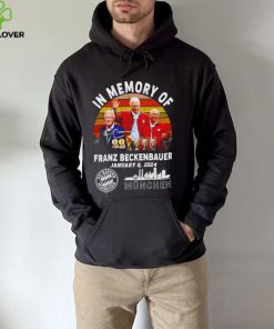 In memory of Franz Beckenbauer Munchen FC Vintage hoodie, sweater, longsleeve, shirt v-neck, t-shirt