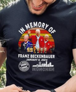 In memory of Franz Beckenbauer Munchen FC Vintage hoodie, sweater, longsleeve, shirt v-neck, t-shirt