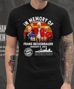 In memory of Franz Beckenbauer Munchen FC Vintage hoodie, sweater, longsleeve, shirt v-neck, t-shirt