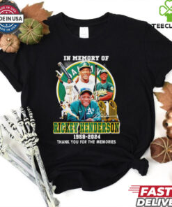 In memory of Rickey Henderson Oakland 1958 2024 thank you for the memories signature Limited Edition