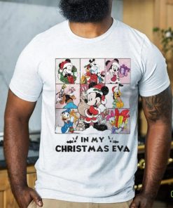 In my Christmas eva Disney shirt