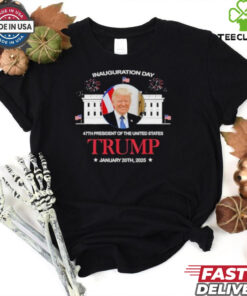 Inauguration Day 47th President Of The United States Trump January 20th 2025 Trump Is My President People’s Choice 24 T shirt