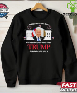 Inauguration Day 47th President Of The United States Trump January 20th 2025 Trump Is My President People’s Choice 24 T shirt