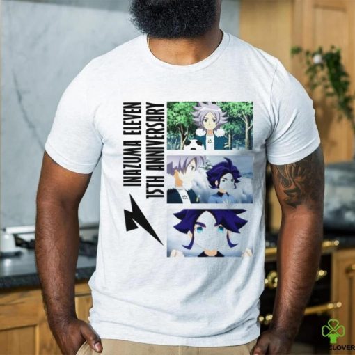 Inazuma Eleven 15th Anniversary cartoon shirt