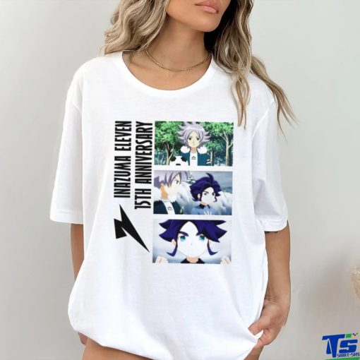 Inazuma Eleven 15th Anniversary cartoon shirt