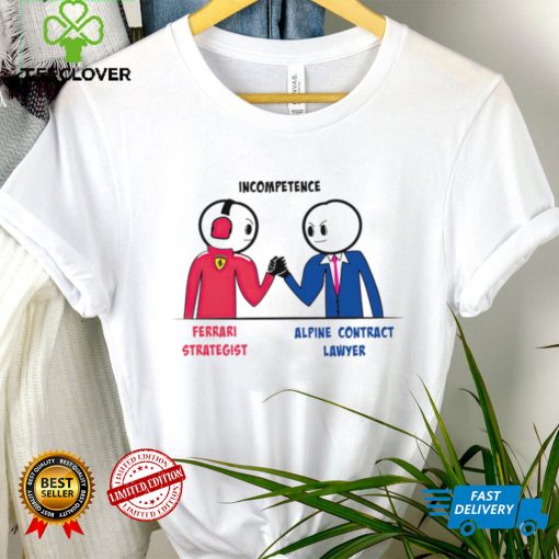 Men’s Ferrari Strategist Alpine Contract Lawyer Shirt – Professional Incompetence-Proof Design