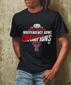 Independence Bowl 2023 Champions Texas Tech Red Raiders Logo T Shirt