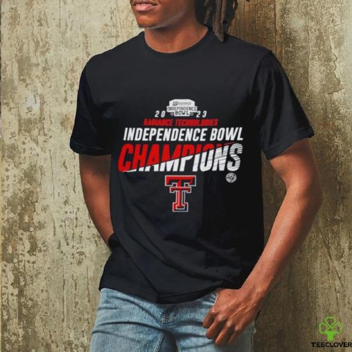 Independence Bowl 2023 Champions Texas Tech Red Raiders Logo T Shirt