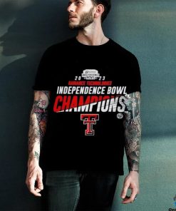 Independence Bowl 2023 Champions Texas Tech Red Raiders Logo T Shirt