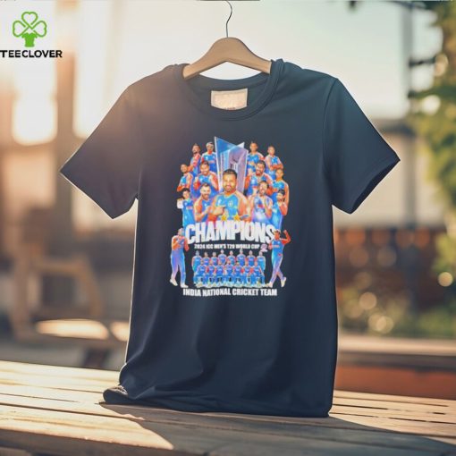 India National Cricket Team Champions 2024 ICC Men’s T20 World Cup Shirt