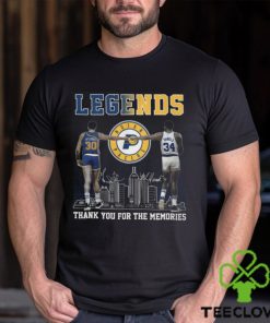 Indian Pacers Legends Thank You For The Memories Shirt