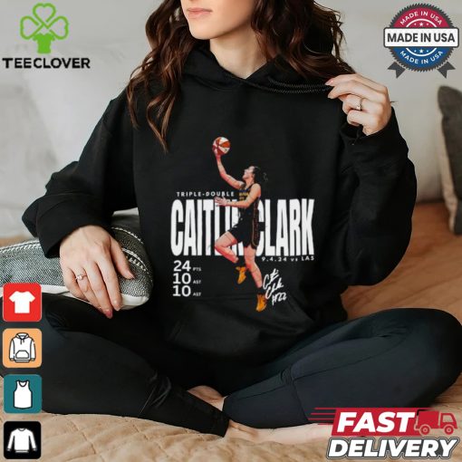 Indiana Caitlin Clark Triple Double women basketball cartoon T Shirt