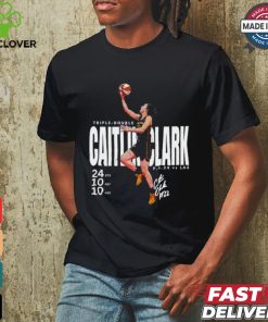Indiana Caitlin Clark Triple Double women basketball cartoon T Shirt
