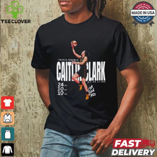 Indiana Caitlin Clark Triple Double women basketball cartoon T Shirt