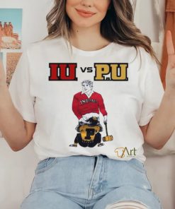 Indiana Edits Iu Vs Pu T shirt