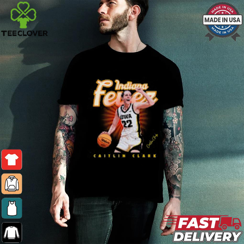 Indiana Fever Caitlin Clark 22 happy face T Shirt Indiana Fever Caitlin Clark 22 happy face T Shirt