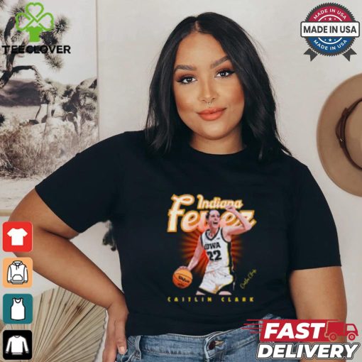 Indiana Fever Caitlin Clark 22 happy face T Shirt