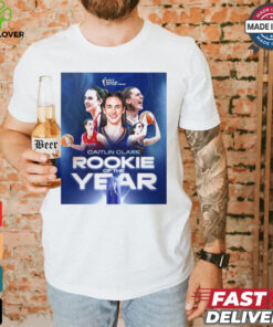 Indiana Fever WNBA 2024 Kia Rookie of the Year is Caitlin Clark Poster t hoodie, sweater, longsleeve, shirt v-neck, t-shirt