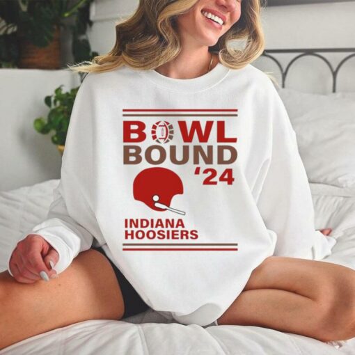 Indiana Hoosiers 2024 Bowl Bound Helmet Shirt