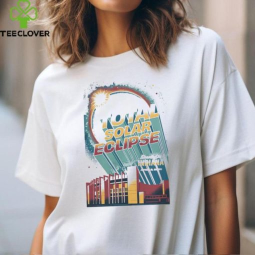Indiana Hoosiers Assembly Hall Total Solar Eclipse T Shirt