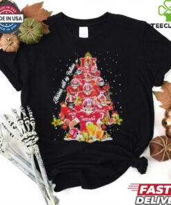 Indiana Hoosiers Christmas Tree With My Indiana Shirt