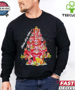 Indiana Hoosiers Christmas Tree With My Indiana Shirt